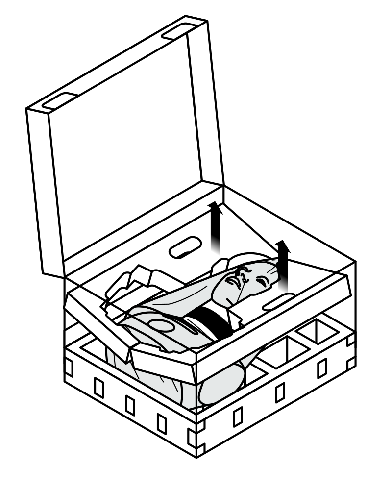 Take out side foam