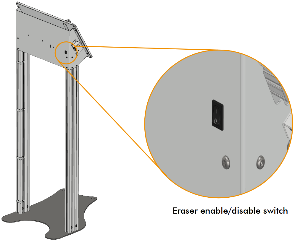 Ameca Drawing Board Eraser Switch