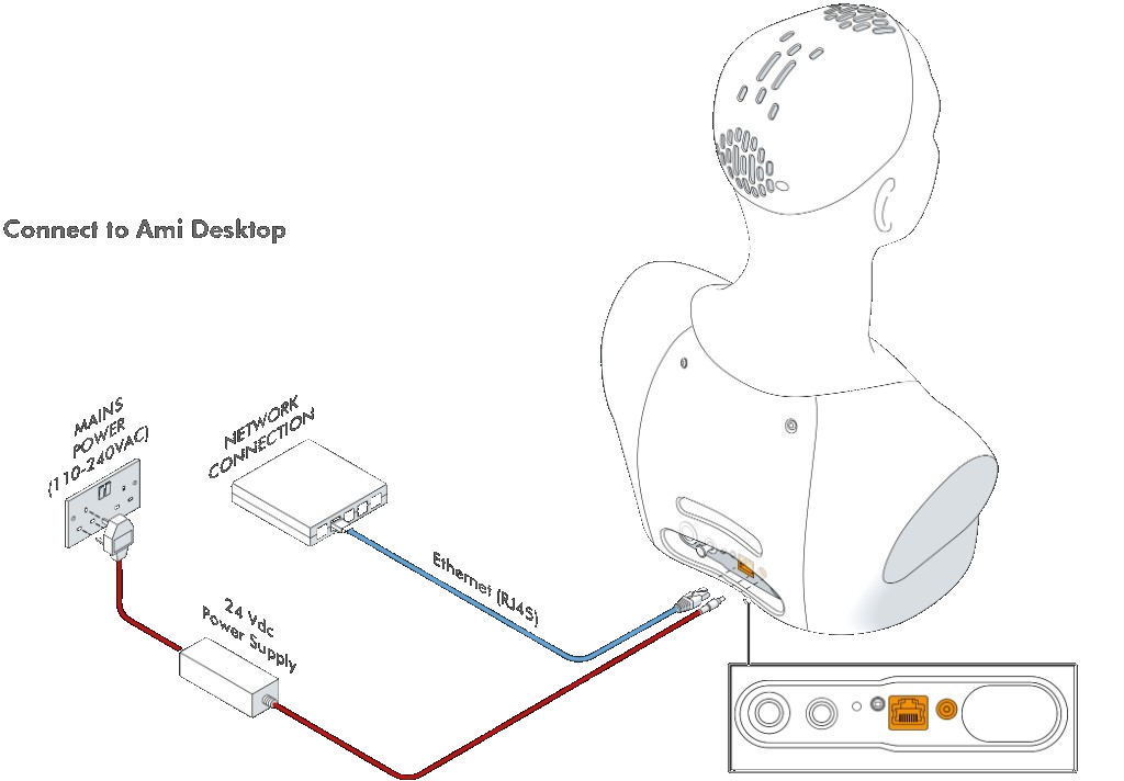 Rear panel connections